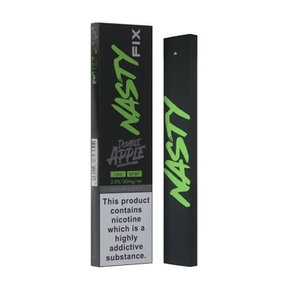 Купить Nasty Fix - Double Apple (Двойное яблоко), 300 затяжек, 50 мг (5%)