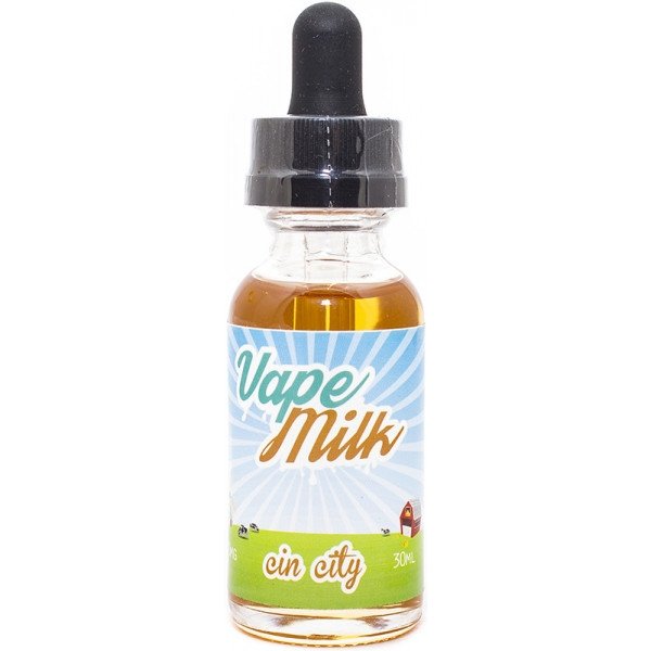 Купить Vape Milk - Cin City (Карамель, Ваниль, Крем, Молоко) 30мл