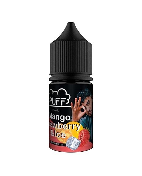 Купить Puff Salt - Mango Strawberry & Ice (Манго, Клубника, Лед) 30мл