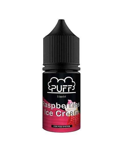 Купить Puff Salt - Raspberries Ice Cream (Малиновое мороженое) 30мл