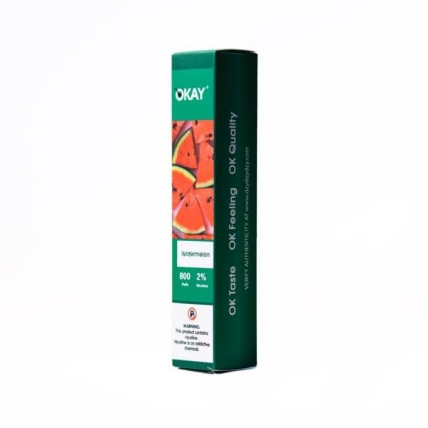 Купить Okey - Арбуз, 800 затяжек, 20 мг (2%)