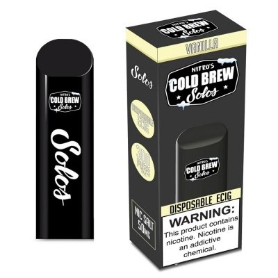 Купить Solos Nitro's Cold Brew – Ваниль, 300 затяжек