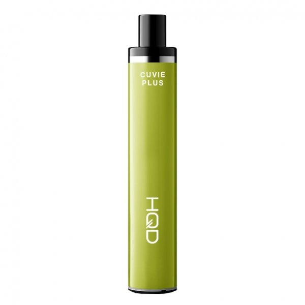 Купить HQD Cuvie Plus COPY - Banana-Avocado (Банан-Авокадо), 1200 затяжек, 20 мг (2%)