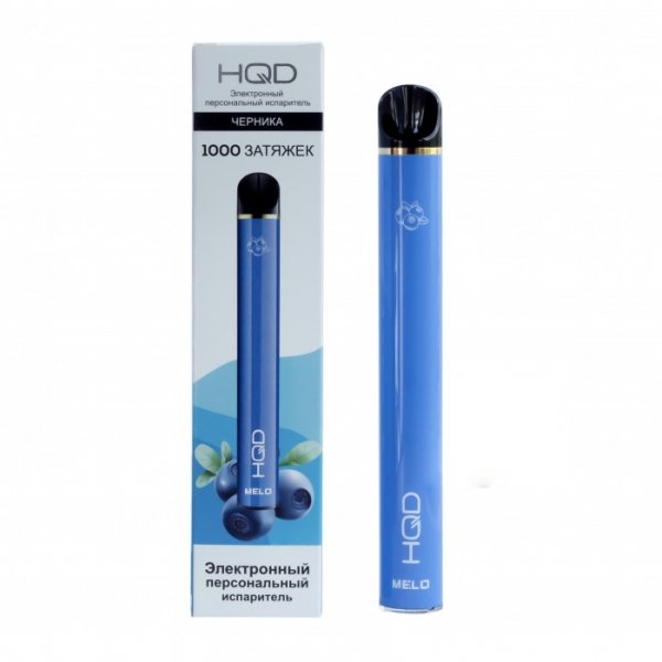 Купить HQD Melo - Черника, 1000 затяжек, 20 мг (2%)