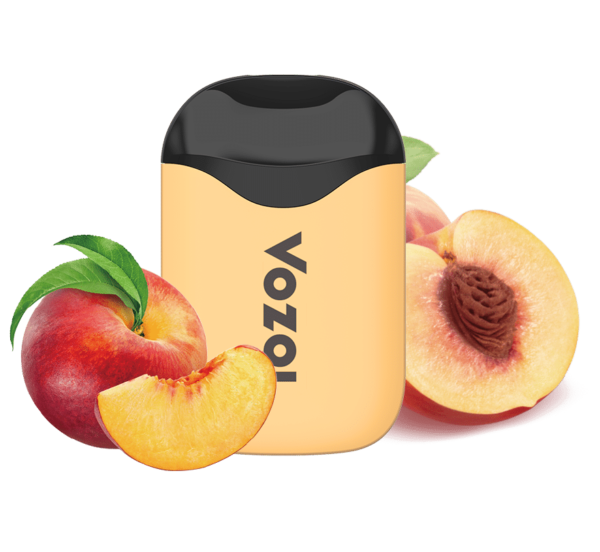 Купить Vozol D5 - Персиковый лёд, 1000 затяжек, 20 мг (2%)