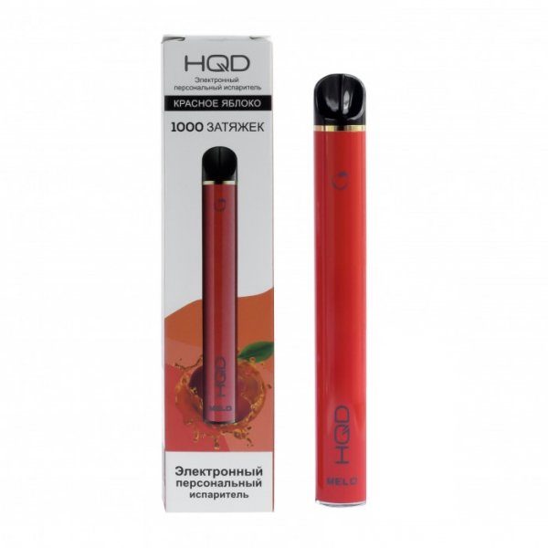 Купить HQD Melo - Красное яблоко, 1000 затяжек, 20 мг (2%)