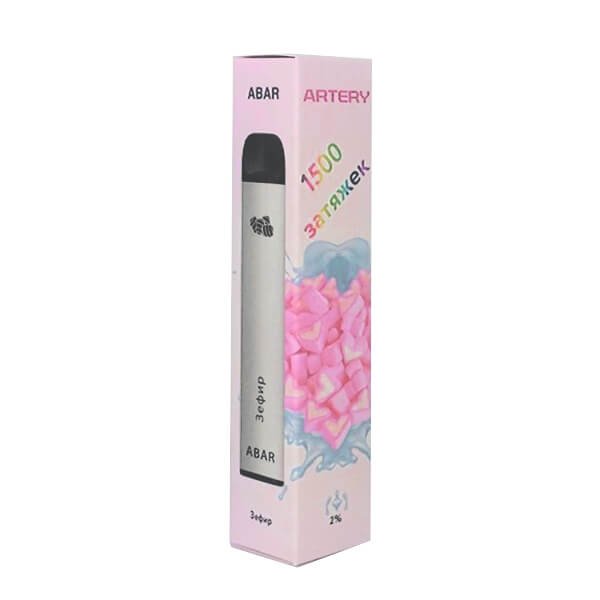 Купить Artery Abar 1500  - Зефир, 1500 затяжек, 20 мг (2%)