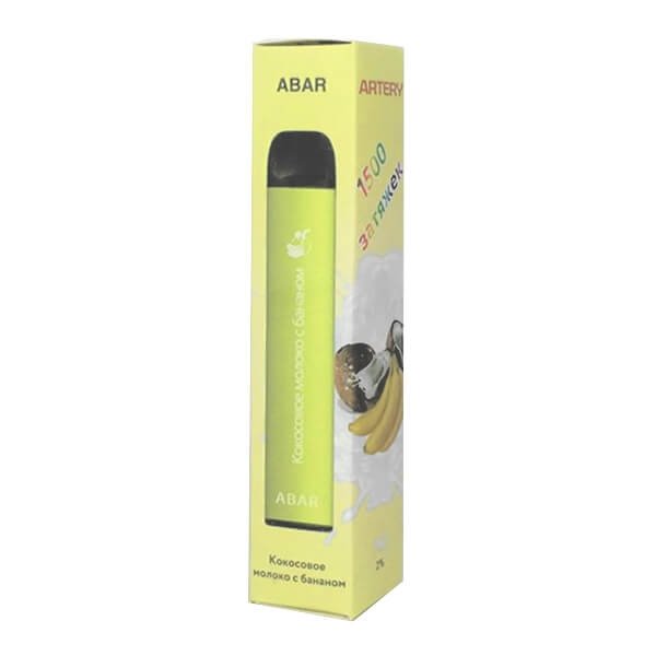 Купить Artery Abar 1500  - Кокосовое молоко с бананом, 1500 затяжек, 20 мг (2%)