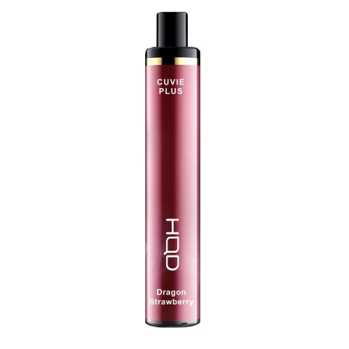 Купить HQD Cuvie Plus ORIGINAL - Клубника-Питайя, 1200 затяжек, 20 мг (2%)