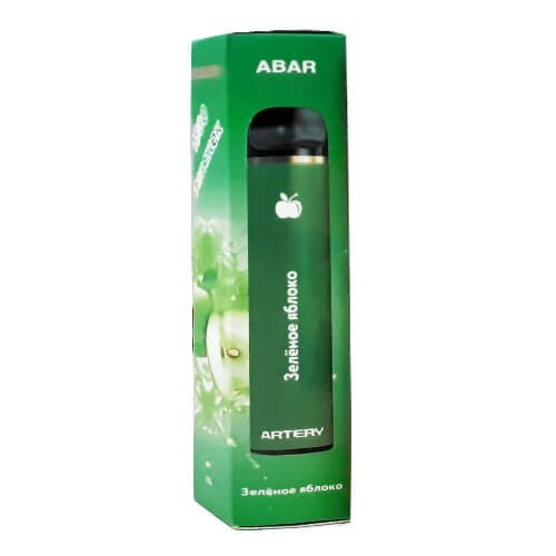 Купить Artery Abar 1500  - Зелёное яблоко, 1500 затяжек, 20 мг (2%)