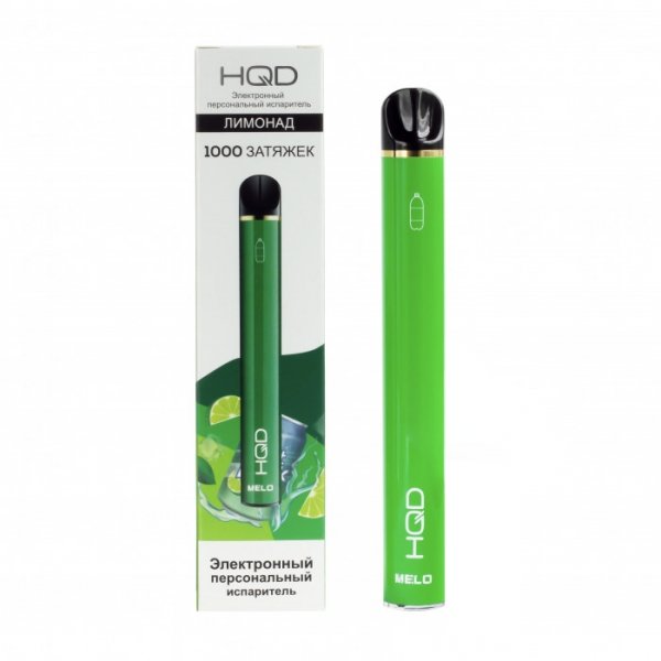 Купить HQD Melo - Лимонад, 1000 затяжек, 20 мг (2%)