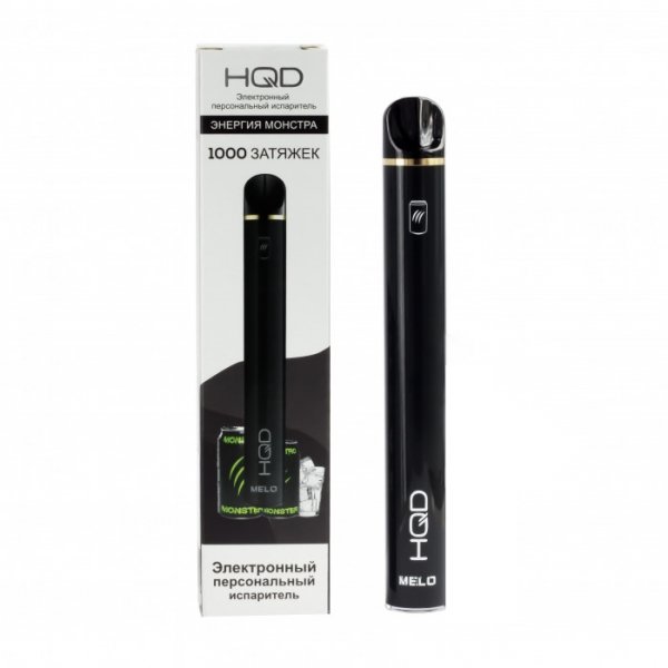 Купить HQD Melo - Энергия монстра, 1000 затяжек, 20 мг (2%)