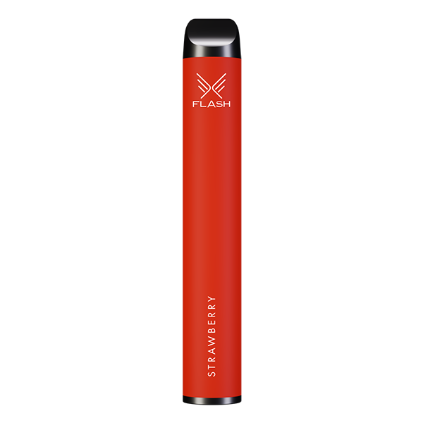 Купить Flash - Stawberry (Клубника), 600 затяжек, 20 мг (2%)