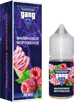 Купить GANG - Малиновое мороженое, 30мл