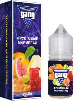 Купить GANG - Фруктовый мармелад, 30мл
