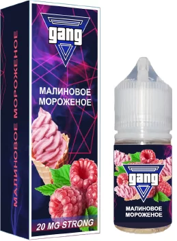 Купить GANG Strong - Малиновое мороженое, 30мл