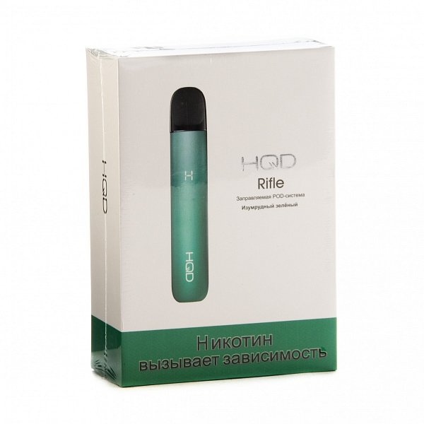 Купить HQD Riffle 450 mAh + 2 Сменных картриджа (Изумрудный Зеленый)