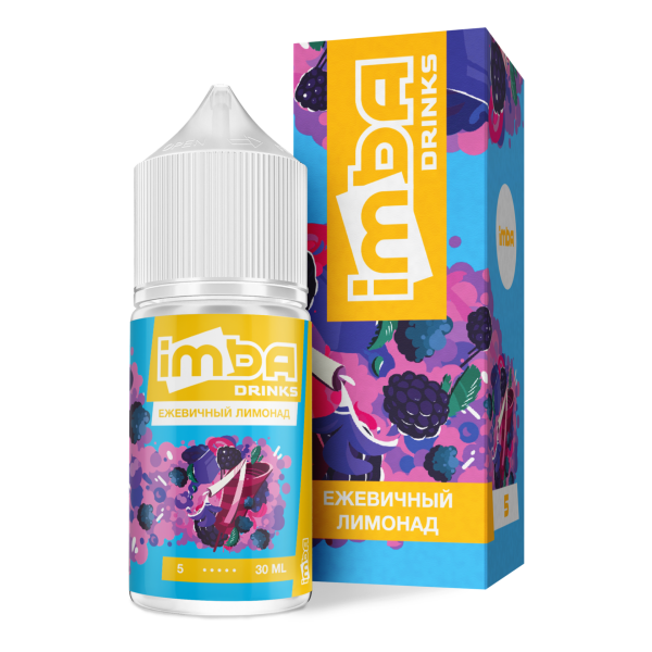 Купить Жидкость Imba Drinks - Ежевичный лимонад, 30мл 2%