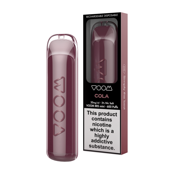 Купить Voom - Cola (Кола) 600 затяжек, 20 мг (2%)