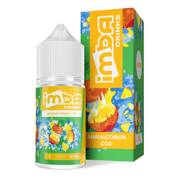 Купить Жидкость Imba Drinks - Ананасовый сок, 30мл 2%