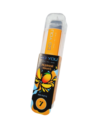 Купить Do You - Mango Ice (Ледяной манго), 650 затяжек, 20 мг (2%)