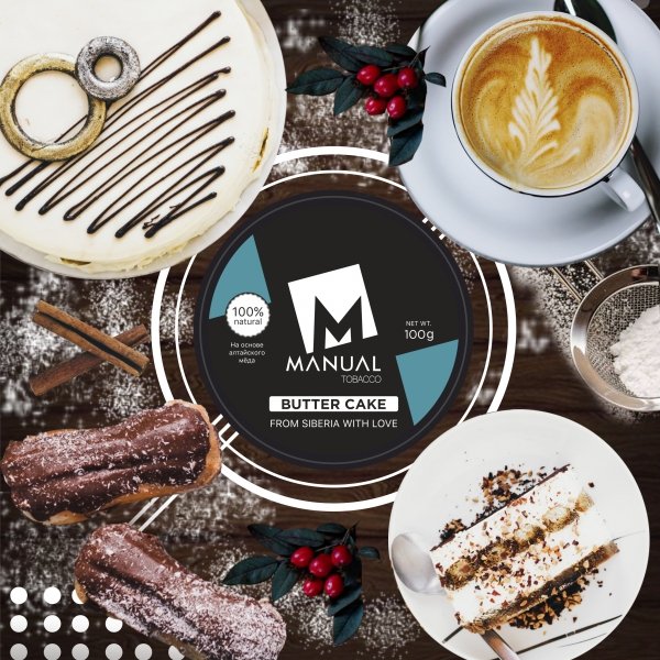 Купить Manual Blue - Butter Cake (Медовый торт) 100г