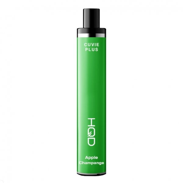 Купить HQD Cuvie Plus COPY - Apple Champagne (Яблочное Шампанское), 1200 затяжек, 20 мг (2%)