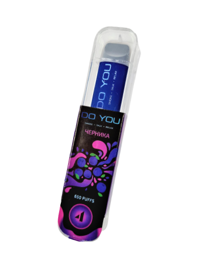 Купить Do You - Blueberry (Черника), 650 затяжек, 20 мг (2%)