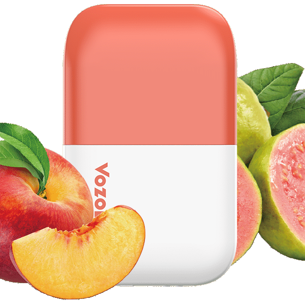 Купить Vozol D6 - Персиковый лед, Ледяная гуава, 1000 затяжек, 20 мг (2%)