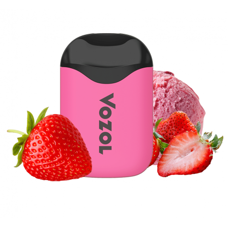 Купить Vozol D5 - Клубничное мороженое, 1000 затяжек, 20 мг (2%)