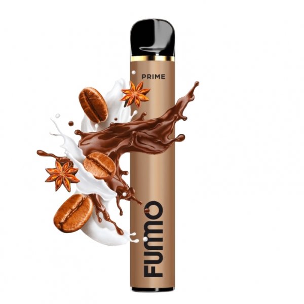 Купить Fummo Prime - Кофе, 1600 затяжек, 20 мг (2%)