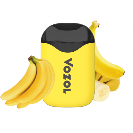 Купить Vozol D5 - Банановый лёд, 1000 затяжек, 20 мг (2%)