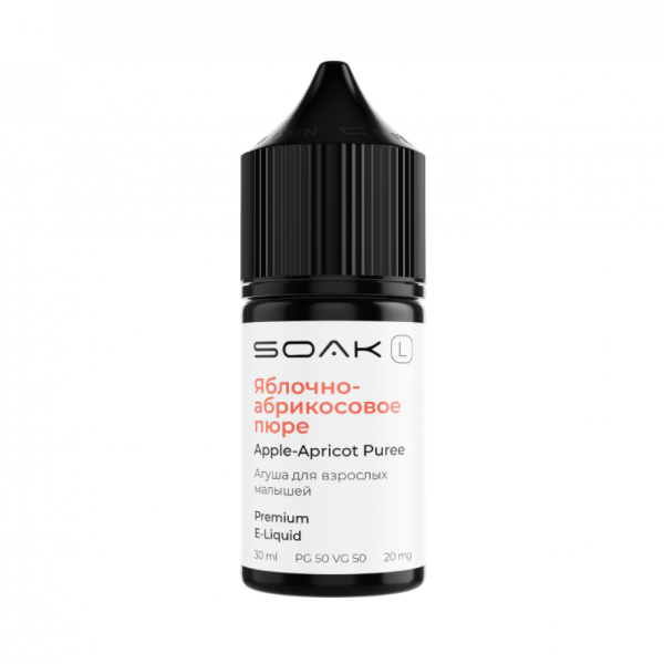 Купить Soak L - Apple-Apricot Puree (Яблочно-Абрикосовое Пюре), 30 мл