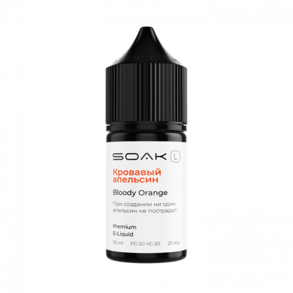 Купить Soak L - Bloody Orange (Кровавый Апельсин), 30 мл