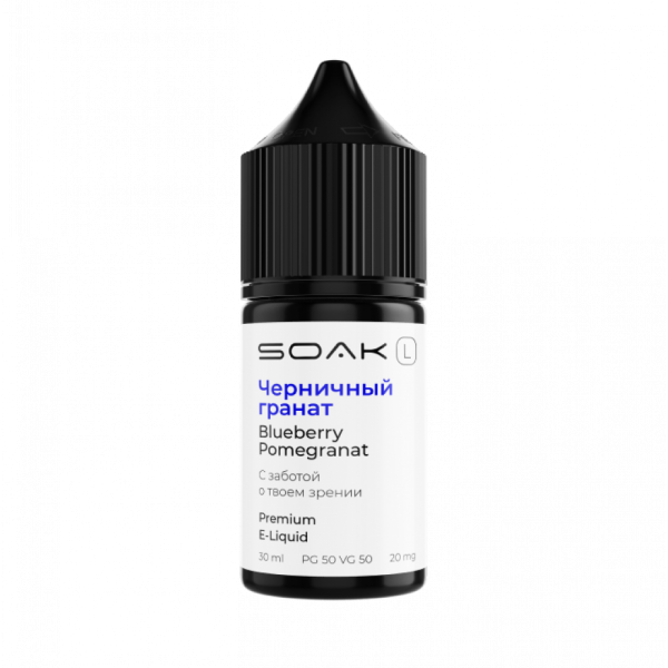 Купить Soak L - Blueberry Pomegranate (Черничный Гранат), 30 мл