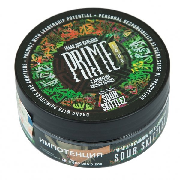 Купить Prime - Sour Skittlez (Кислый скиттлз), 100г