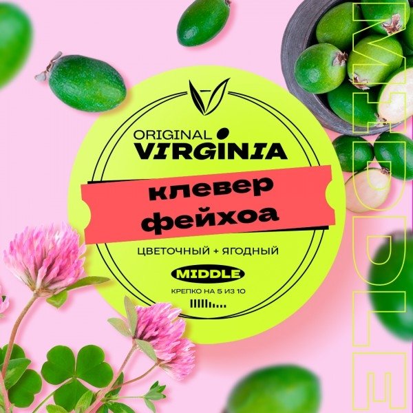 Купить Original Virginia MIDDLE - Клевер-Фейхоа 25г