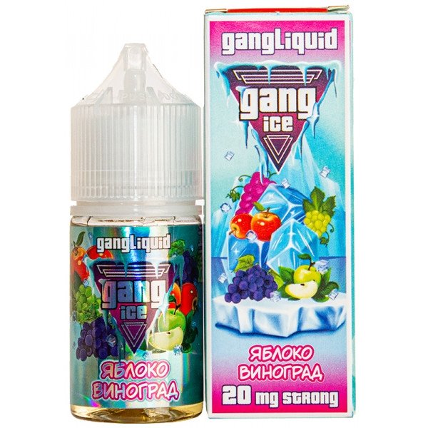 Купить GANG ICE - Яблоко Виноград, 30мл