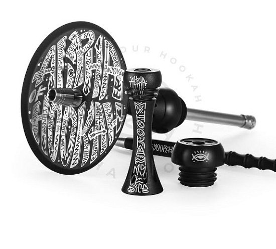 Купить Alpha Hookah - Model X SS Alpha of Hookah (Шахта+Шланг+Мундштук+Блюдце)