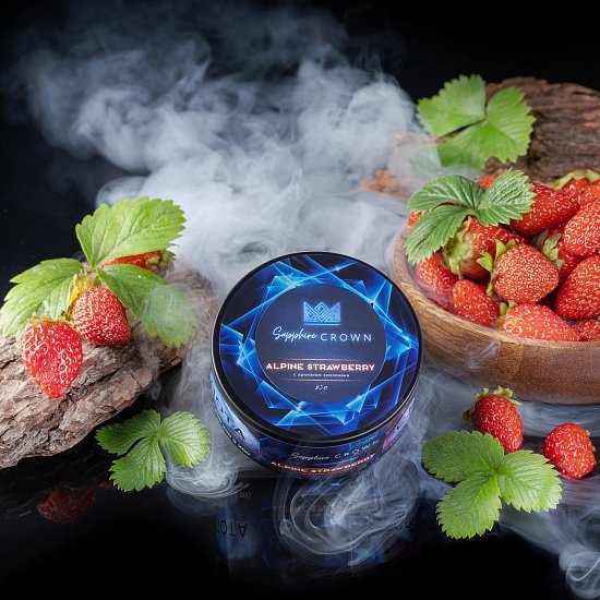 Купить Sapphire Crown - ALPINE STRAWBERRY (Земляника) 100г
