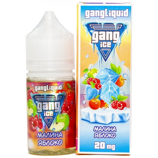 Купить GANG ICE - Малина-Яблоко, 30мл