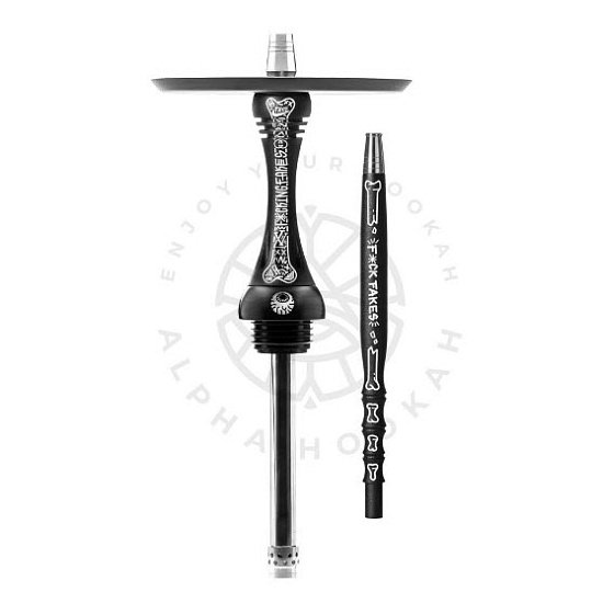 Купить Alpha Hookah - Model X SS Fakes (Шахта+Шланг+Мундштук+Блюдце)