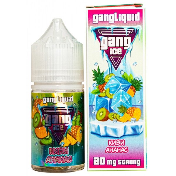 Купить GANG ICE - Киви-Ананас, 30мл