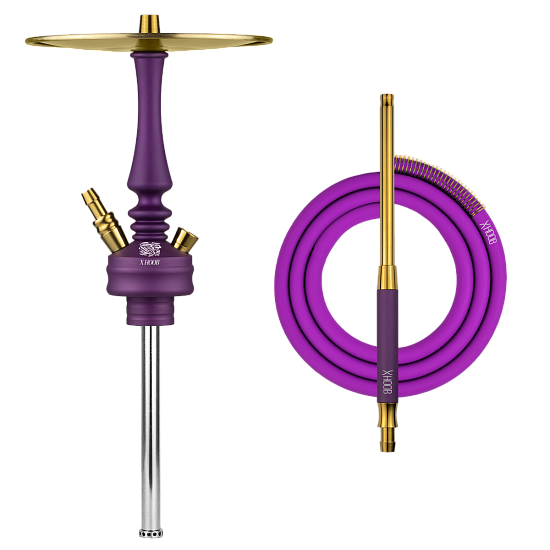 Купить Hoob Mars Mini Royal Purple (Шахта + Блюдце + Шланг + Мундштук)