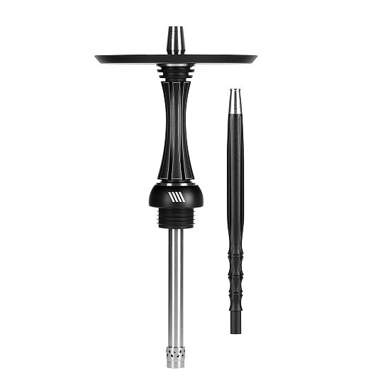 Купить Alpha Hookah  - Model X Reverse Black Matte (Шахта+Шланг+Мундштук+Блюдце)