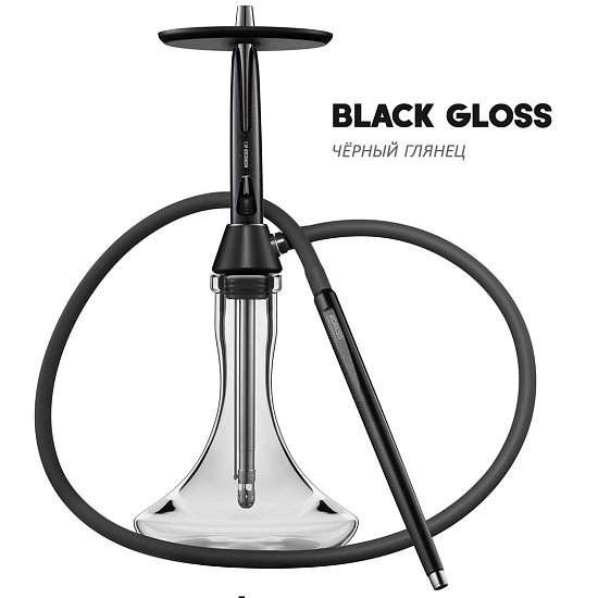 Купить Koress - K3 Black Gloss (Шахта + Шланг + Мундштук + Блюдце)