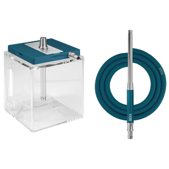 Купить Hoob Atom Marine Blue Фурнитура Сталь (Шахта + Колба + Шланг + Мундштук)