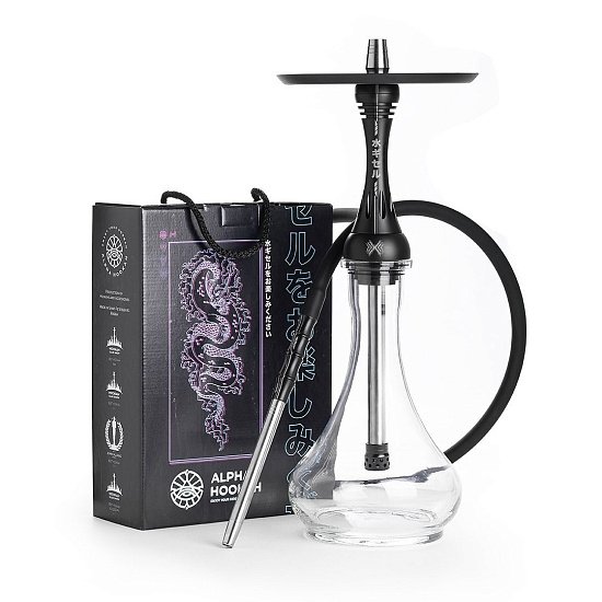 Купить Alpha Hookah - Model X SS Cyber (Шахта+Шланг+Мундштук+Блюдце)