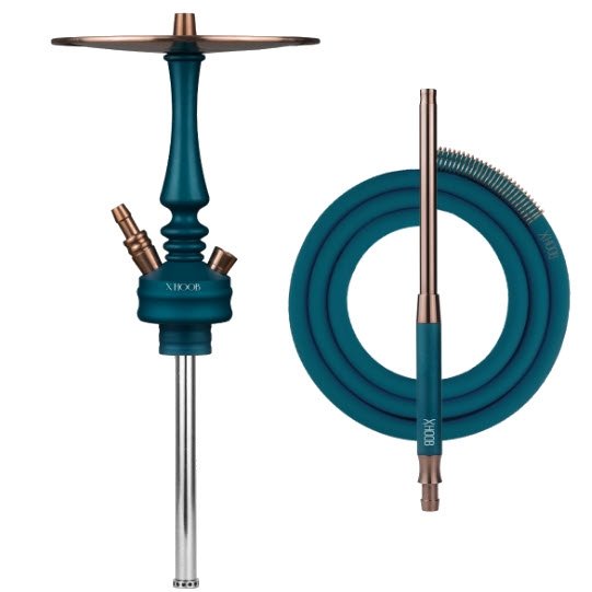 Купить Hoob Mars Mini Marine Blue (Шахта + Блюдце + Шланг + Мундштук)