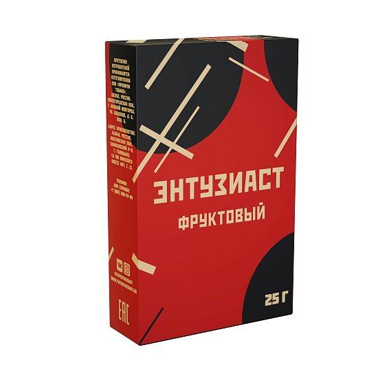 Купить Энтузиаст - Фруктовый 25г